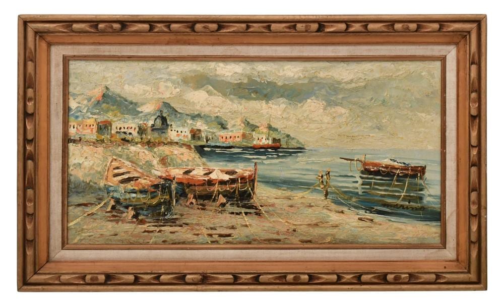Giuseppe (1916) Marino comparable auction result: giuseppe marino italian 1916 1975 coastal landscape