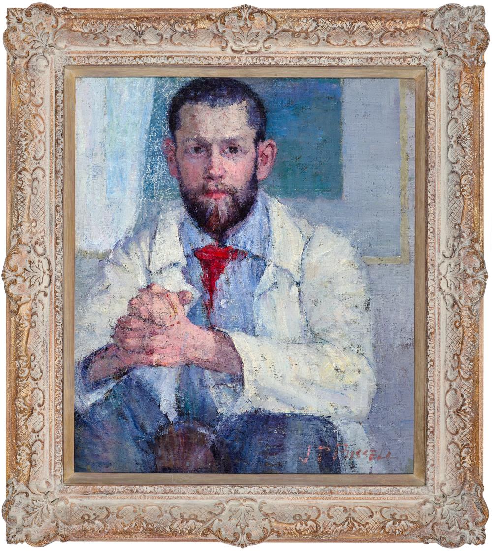john peter russell portrait of dodge macknight c 1888 · Deutscher and Hackett · 2025-11-26 John Peter Russell comparable auction result: john peter russell portrait of dodge macknight c 1888