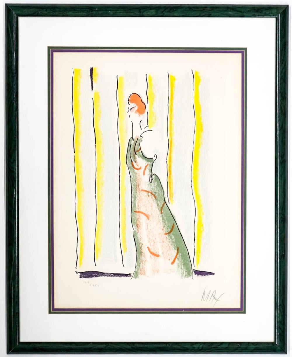 Peter Max Signed and Numbered Lithograph sold by Grant Zahajko Auctions, LLC, lot 28E — auction record photograph