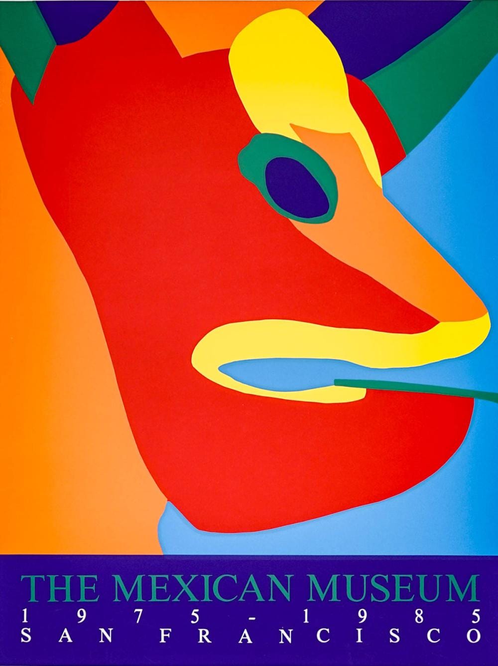 Rupert Garcia comparable auction result: rupert garcia for the mexican museum screenprint
