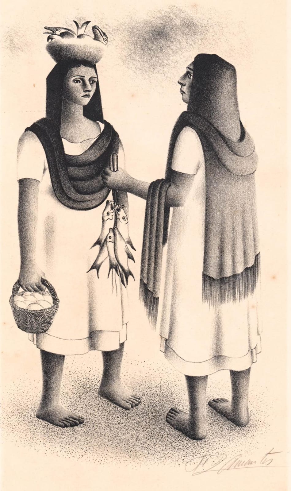 Francisco Dosamantes comparable auction result: francisco dosamantes signed litho mexican market