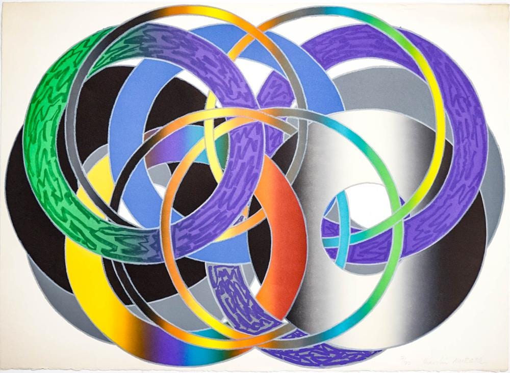 Hiroshi Murata comparable auction result: hiroshi murata signed 7 77 murasaki litho