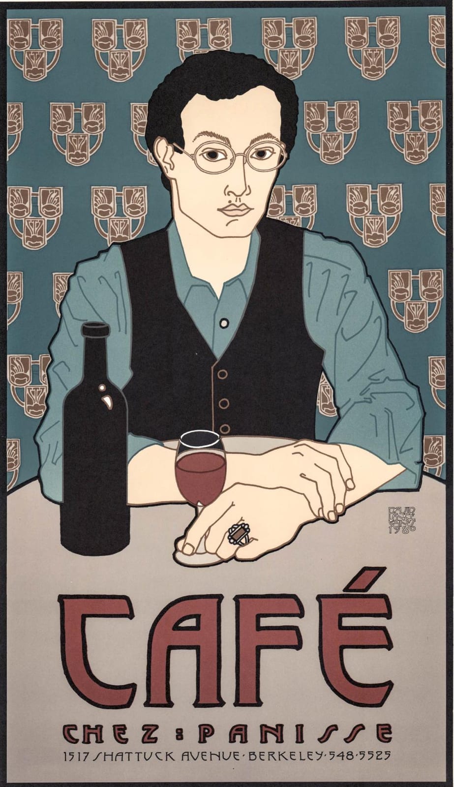 david lance goines 65 cafe chez panisse 1980 · Grant Zahajko Auctions, LLC · 2025-11-19 David Lance Goines comparable auction result: david lance goines 65 cafe chez panisse 1980