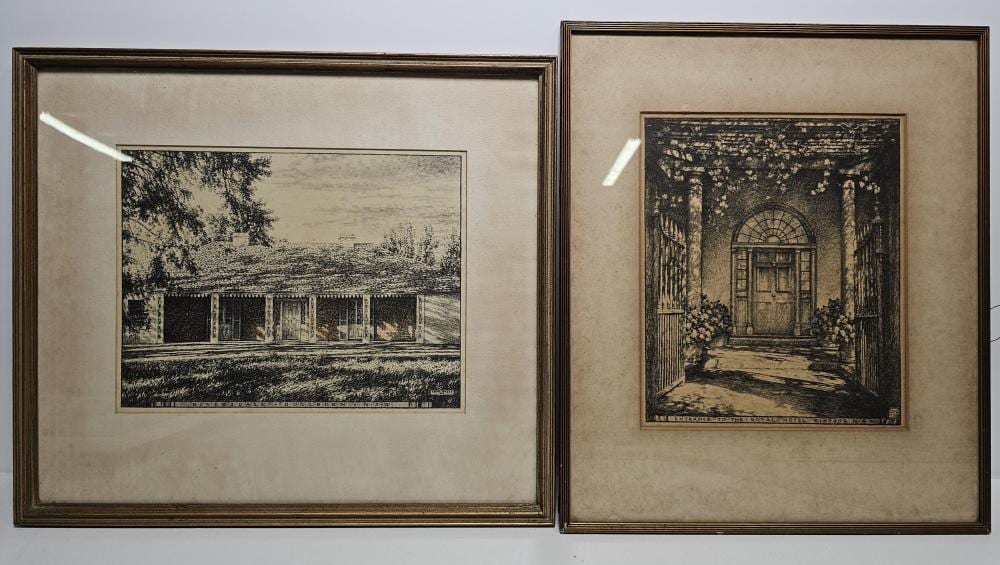 Hardy Wilson comparable auction result: hardy wilson set of four lithographs af