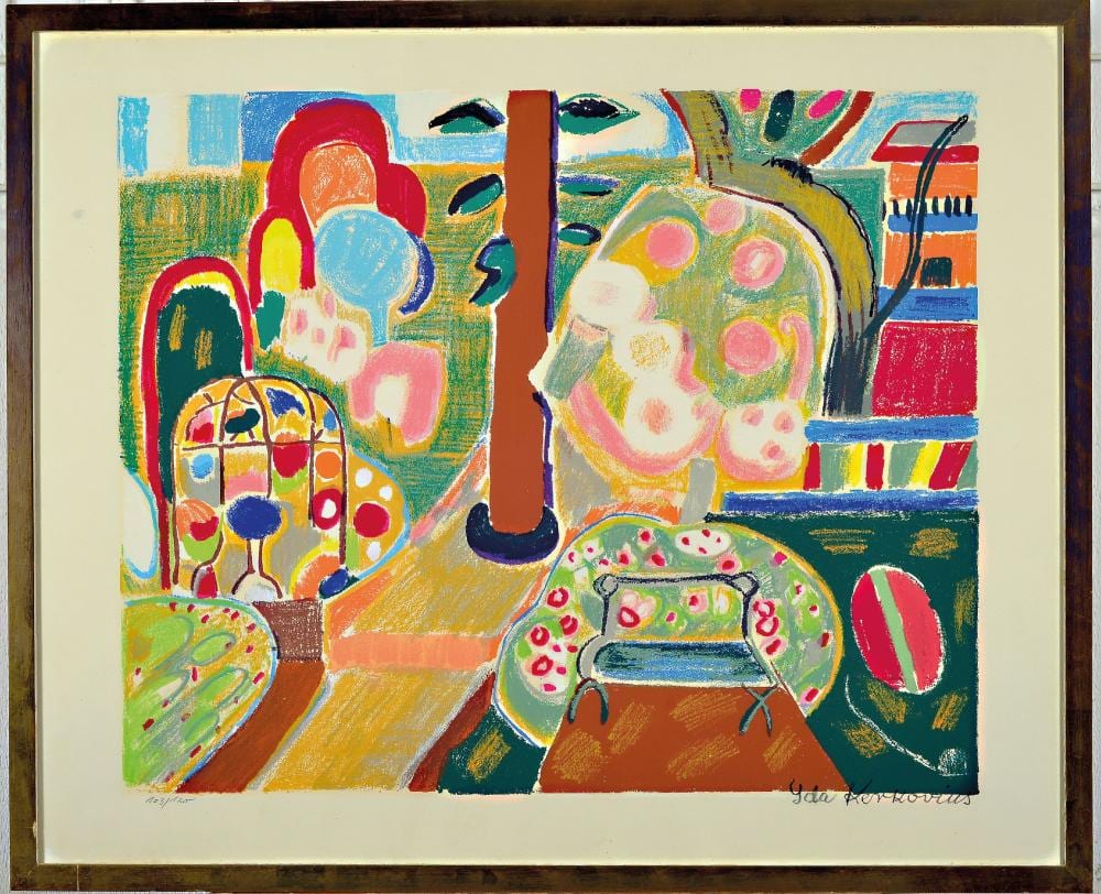Ida Kerkovius comparable auction result: ida kerkovius 1879 riga 1970 stuttgart garden in