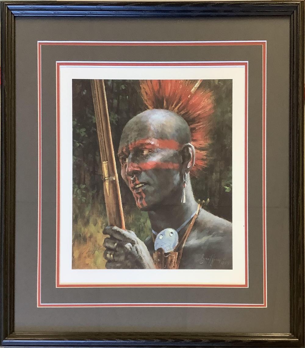 Robert Griffing comparable auction result: pencil signed robert griffing ready to move lithograph 399 1250 with coa 18 3 4 x 19 3 4
