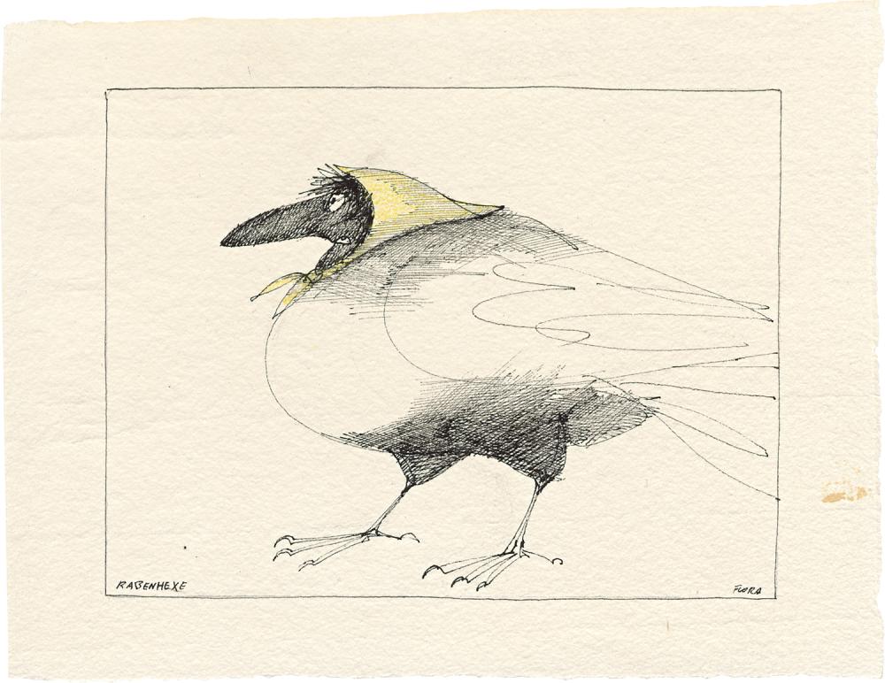 Flora Reid comparable auction result: flora paul rabenhexe
