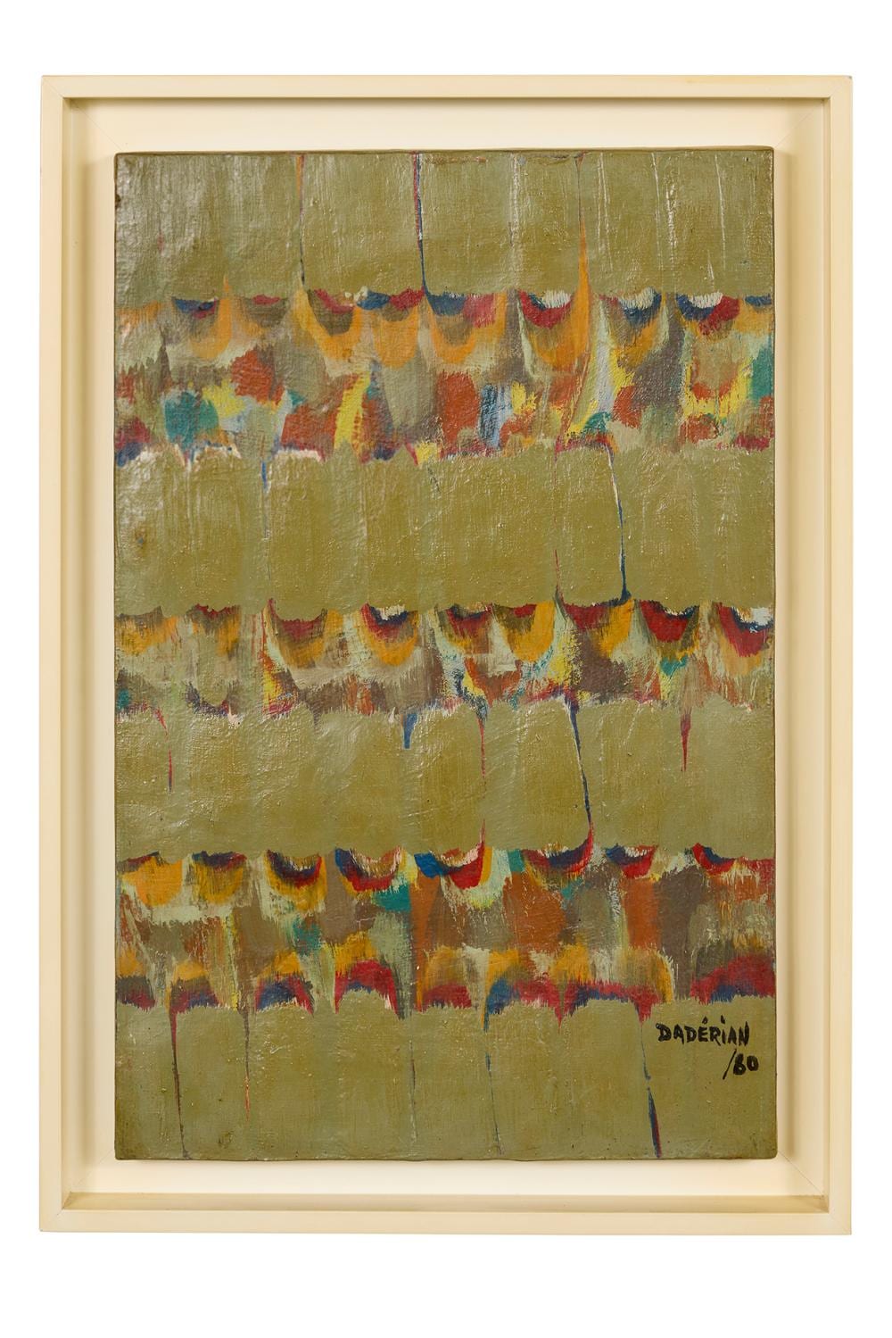 dikran daderian n en 1929 composition 1980 huile sur toile sign e dat e en bas droite et annot e numero 2 au dos · Aguttes · 2025-11-19 Dikran Daderian comparable auction result: dikran daderian n en 1929 composition 1980 huile sur toile sign e dat e en bas droite et annot e numero 2 au dos