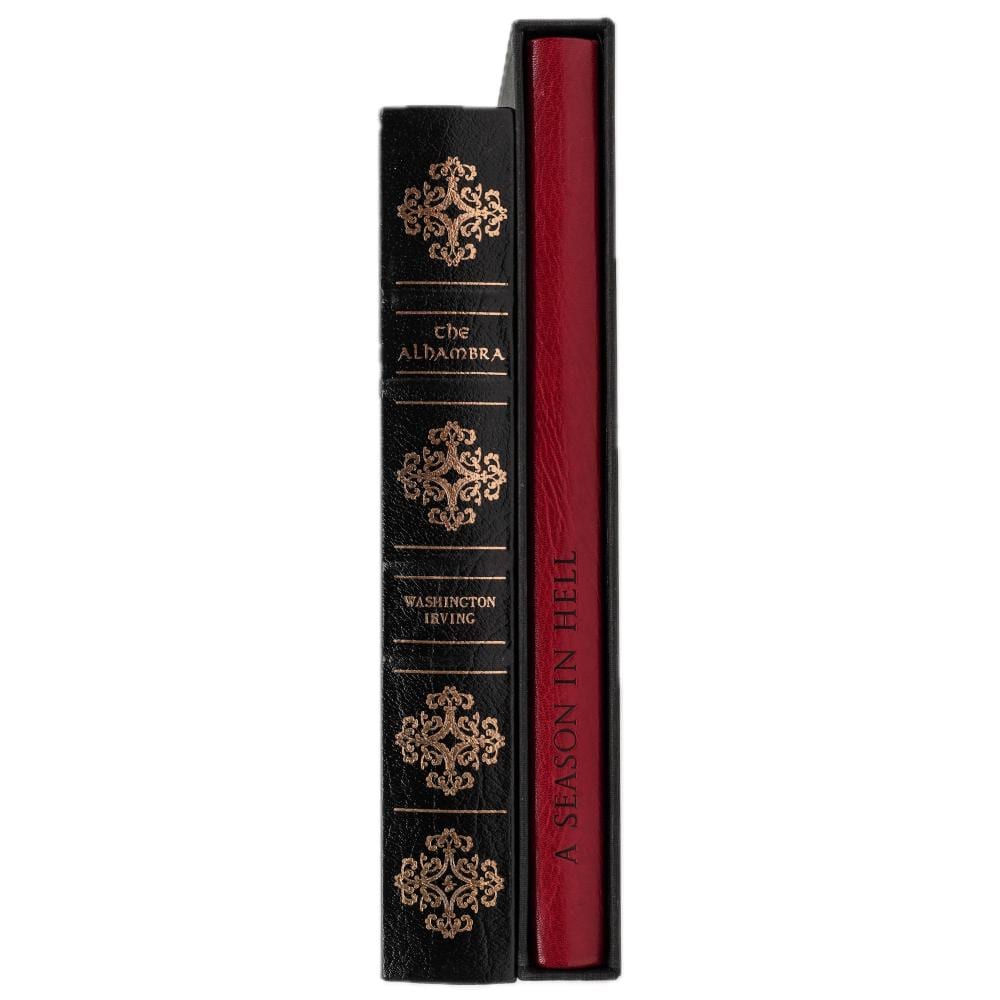 Arthur Rimbaud comparable auction result: 2 pc arthur rimbaud and washington irving hardcover classics