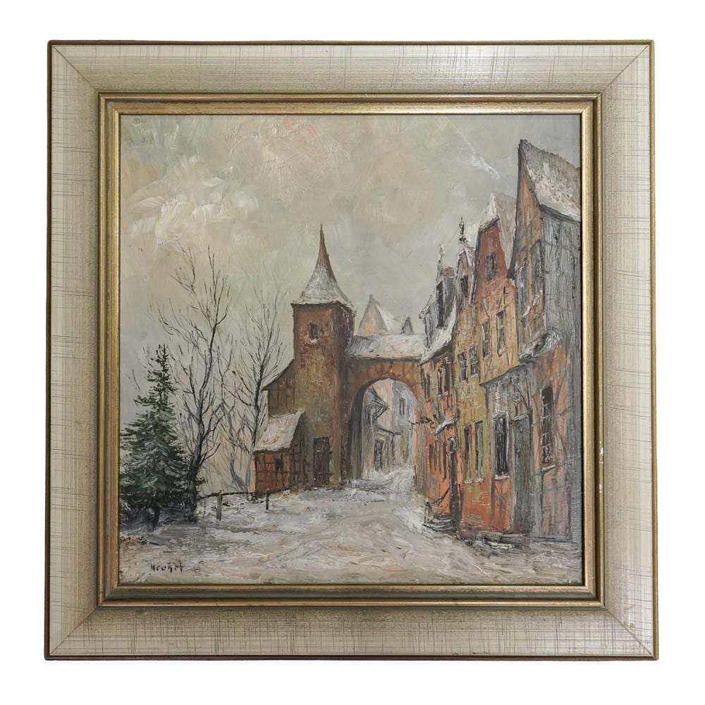 Walthère Joseph Neuhof comparable auction result: walth re joseph neuhof dutch 1904 1982 oil painting