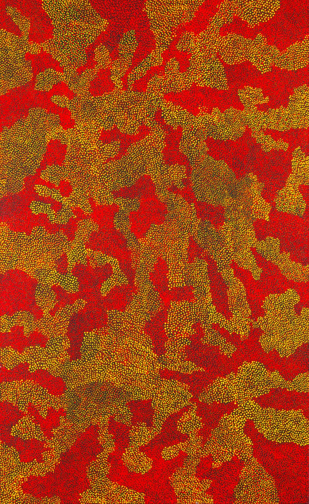 Josie Petrick Kemarre comparable auction result: josie petrick kemarre bush seed acrylic on canvas