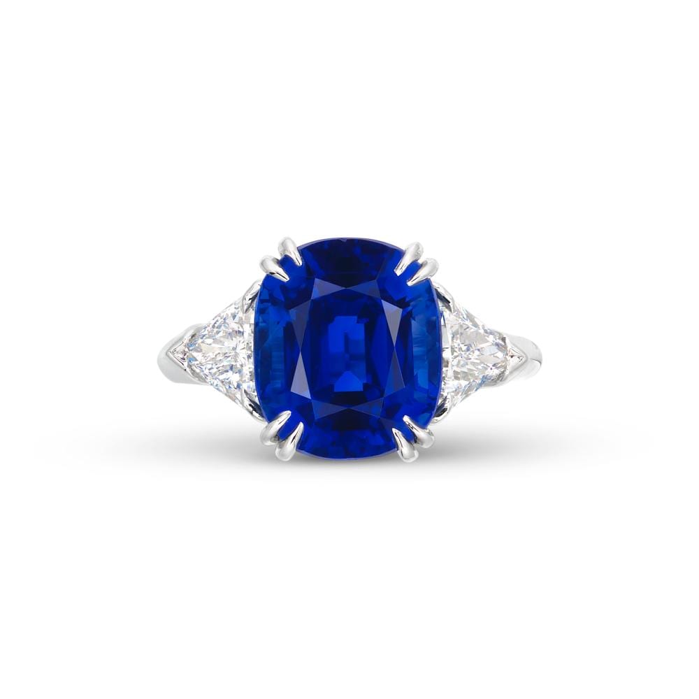Harry Winston Sapphire And Diamond Ring comparable sale