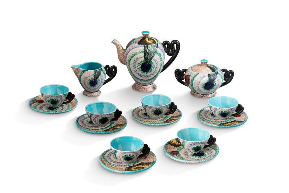 Nicolaj Diulgheroff comparable auction result: nicolaj diulgheroff 1901 1982 m g a albisola service caf circa 1930 1940