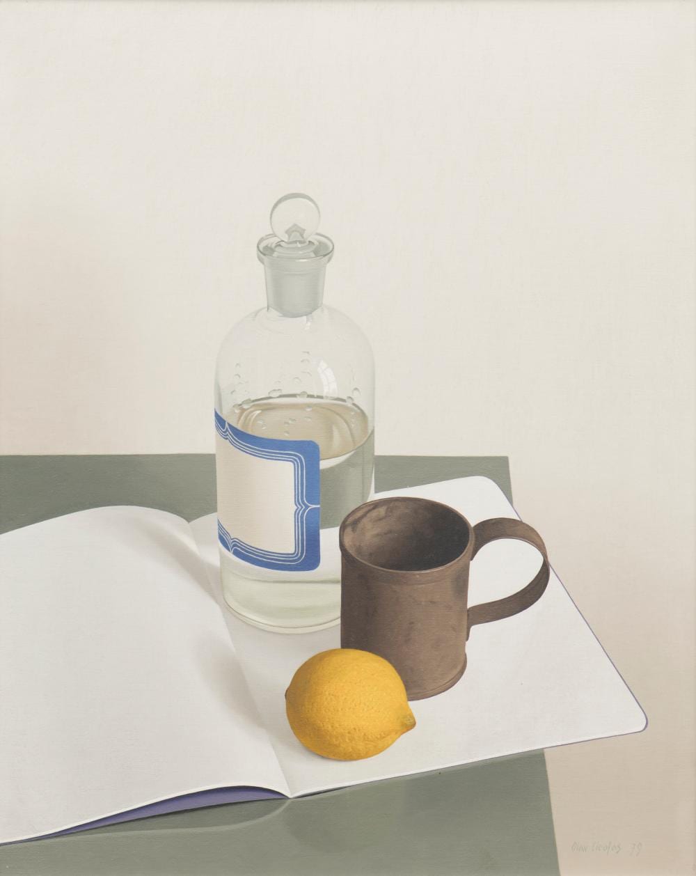 Olav Cleofas van Overbeek comparable auction result: olav cleofas van overbeek dutch 1946 stilleven met donker maatbekertje still life with dark measuring cup 1979