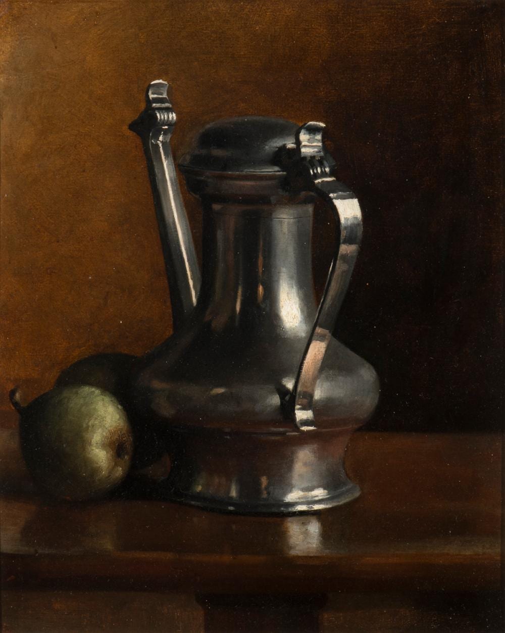 Jacobus van Looy comparable auction result: jacobus van looy dutch 1855 1930 still life with tin can and pears 1877