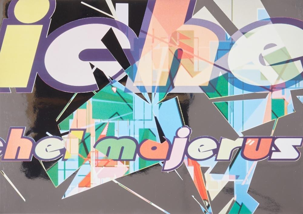 Michel Majerus comparable auction result: michel majerus