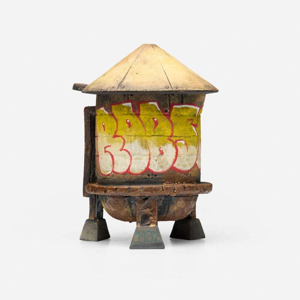 roberto lugo pour over coffee water tower · Rago Arts and Auction Center · 2025-11-19 Roberto Lugo comparable auction result: roberto lugo pour over coffee water tower