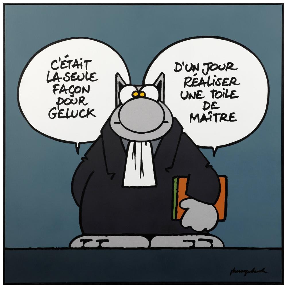 Philippe Geluck comparable auction result: philippe geluck