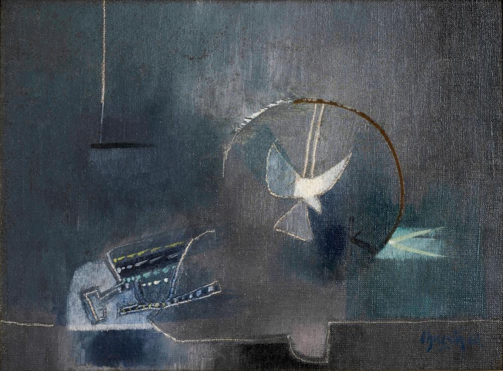 Alejandro Obregón. [Homenaje a Klee] , 1961 . comparable sale