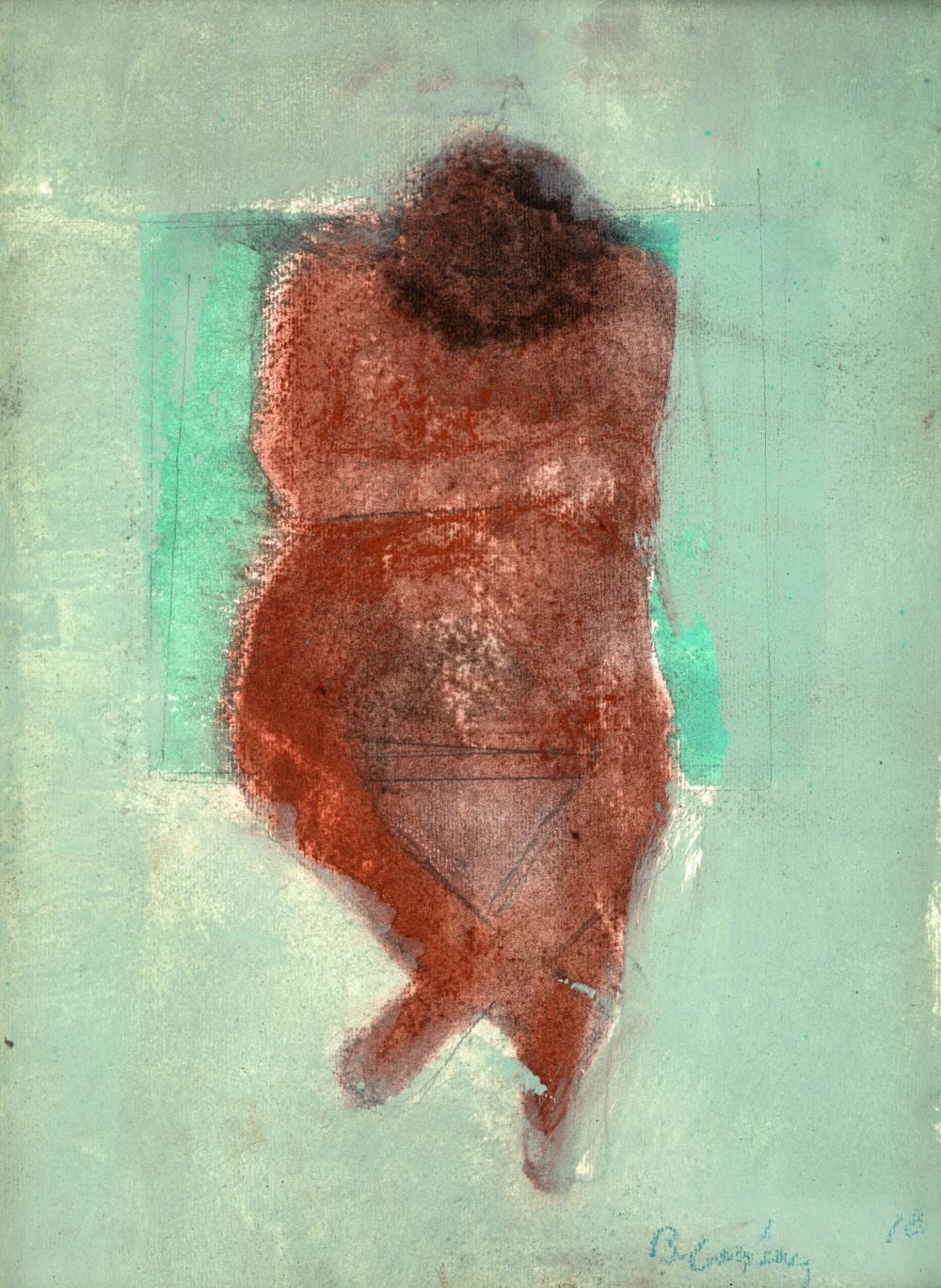 Beatriz González. Hombre en duelo , 2018 . comparable sale
