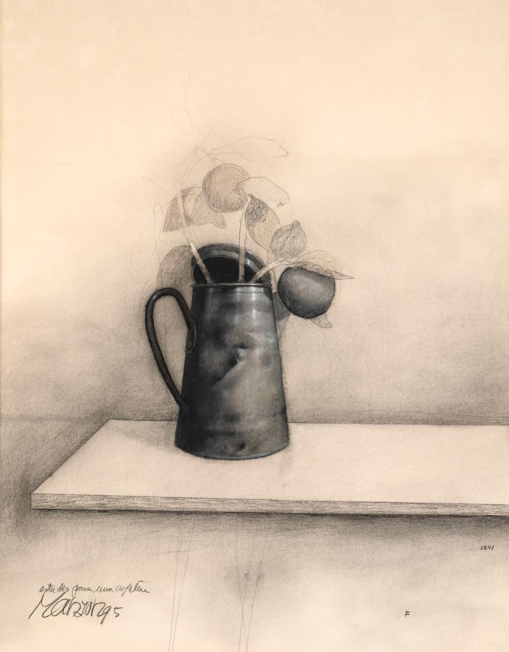 David Manzur. Estudio para una cafetera , 1995 . comparable sale