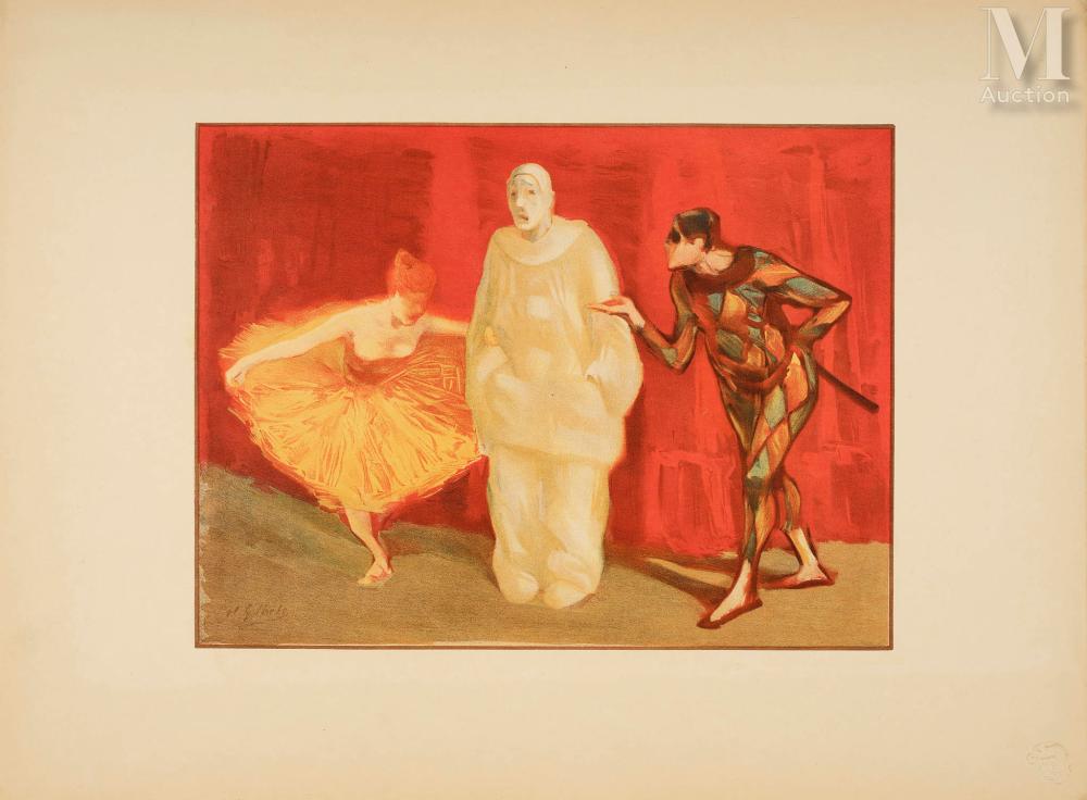 Henri Gabriel Ibels comparable auction result: henri gabriel ibels 1867 1936 pantomine 1898