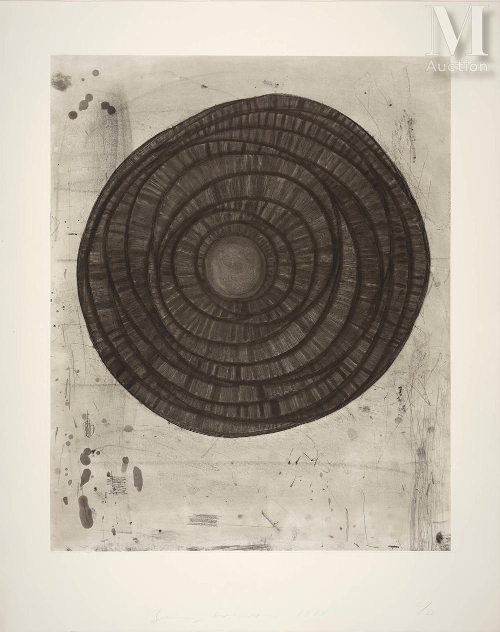 Terry Winters comparable auction result: terry winters n en 1949 sans titre pl pour album 1998