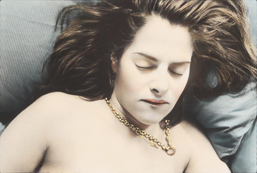 Youssef Nabil comparable auction result: youssef nabil b 1972 tracey emin sleeping london 2006
