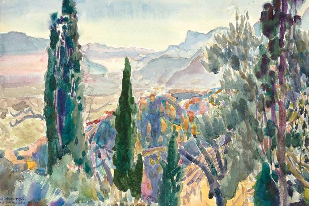 Hans Weber-Tirol comparable auction result: hans josef weber tyrol schwaz 1874 meran merano 1957