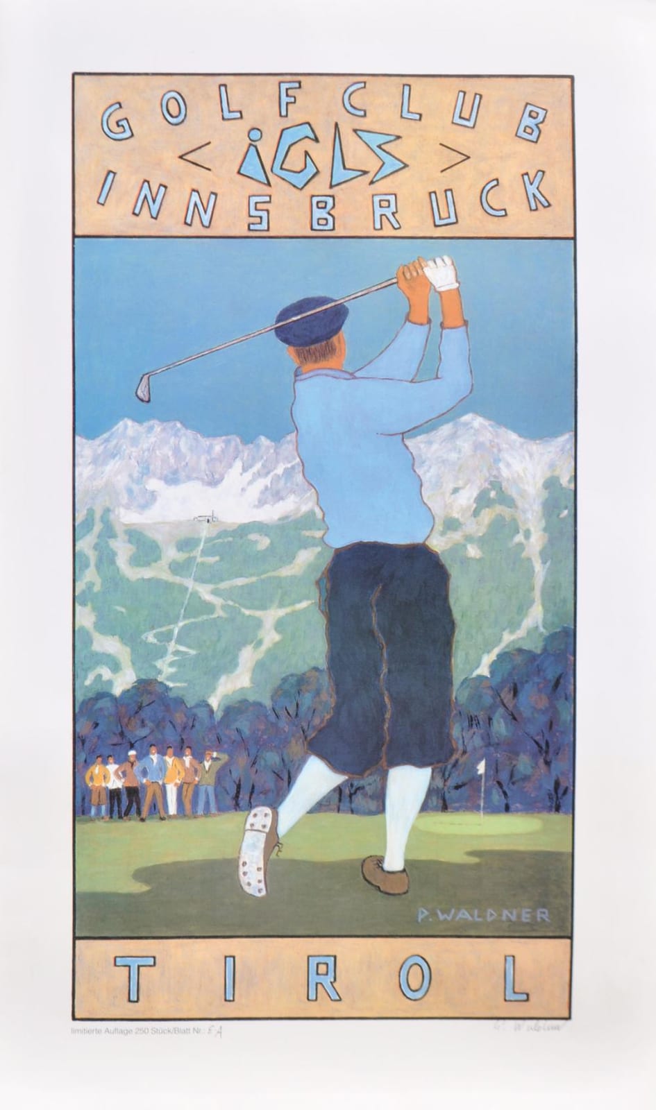 Peter Waldner comparable auction result: peter waldner hall in tirol 1948