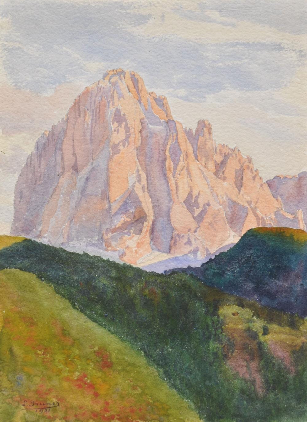 Lila Gruner comparable auction result: lila gruner guntramsdorf 1870 wien vienna 1950