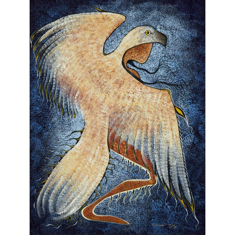 Eddy Cobiness comparable auction result: eddy cobiness 1933 1996 eagle dancer 1979