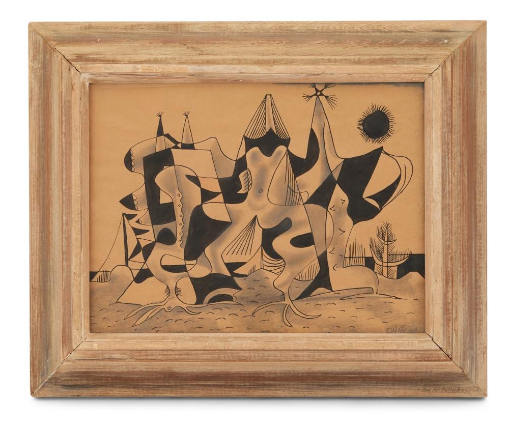 Paul Ninas comparable auction result: paul ninas american louisiana 1903 1964 desert