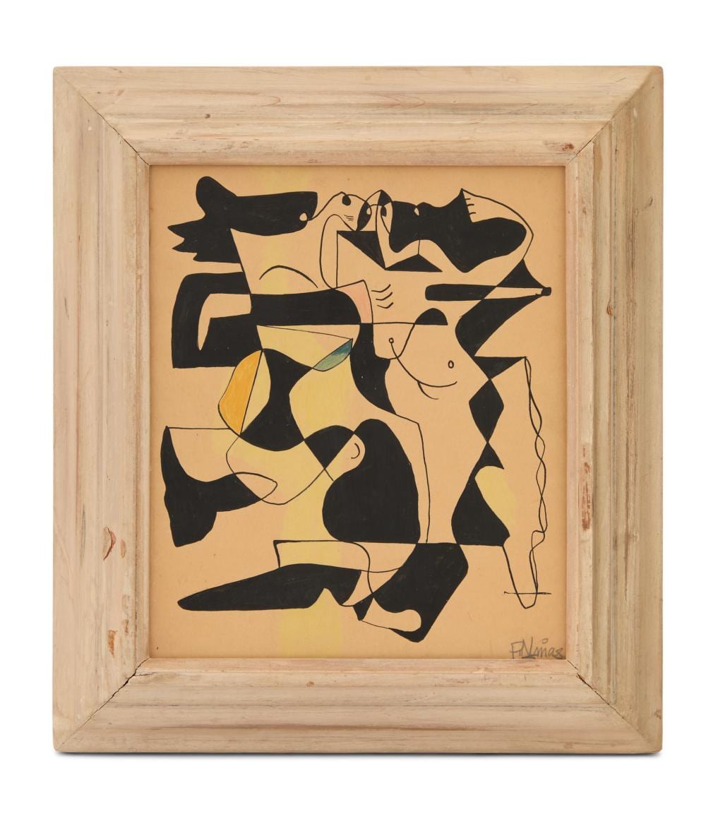 Paul Ninas comparable auction result: paul ninas american louisiana 1903 1964 witch s sabbath