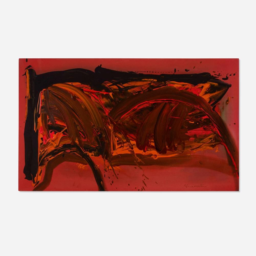matsumi kanemitsu sunset fox · Los Angeles Modern Auctions · 2025-11-19 Matsumi Kanemitsu comparable auction result: matsumi kanemitsu sunset fox