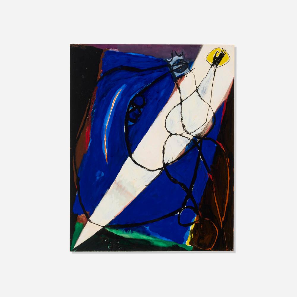 Frank Lobdell comparable auction result: frank lobdell untitled