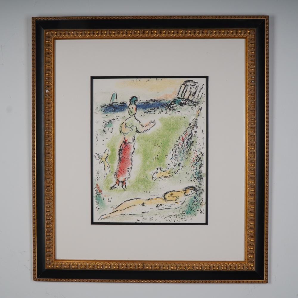 Marc Chagall (Aft.) Offset Color Lithograph on Paper, Athena & Odysseus sold by Lion and Unicorn, lot 331 — auction record photograph