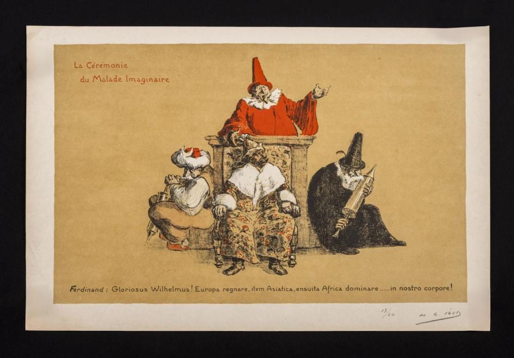 Henri Gabriel Ibels comparable auction result: henri gabriel ibels la ceremonie du litho