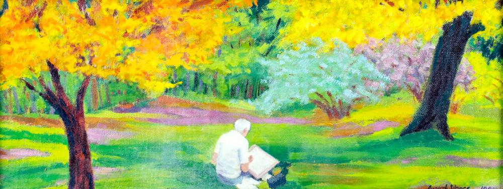 August Mosca comparable auction result: august mosca ct ny italy 1909 2002 oil painting
