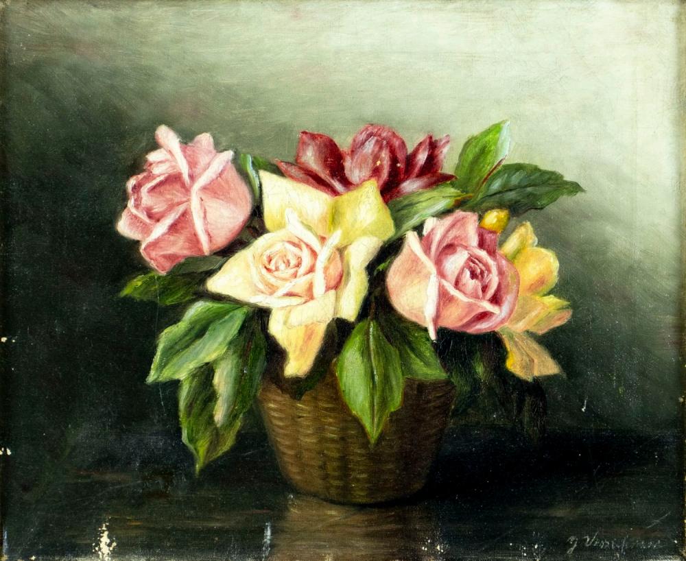 Yelva Vermehren comparable auction result: yelva vermehren denmark 1878 1980 oil painting