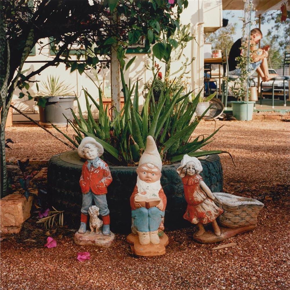 Rex Dupain comparable auction result: rex dupain 1954 untitled garden gnomes 2009 c type photograph mounted on aluminium panel ed 2 10 unframed 99 x 99 cm
