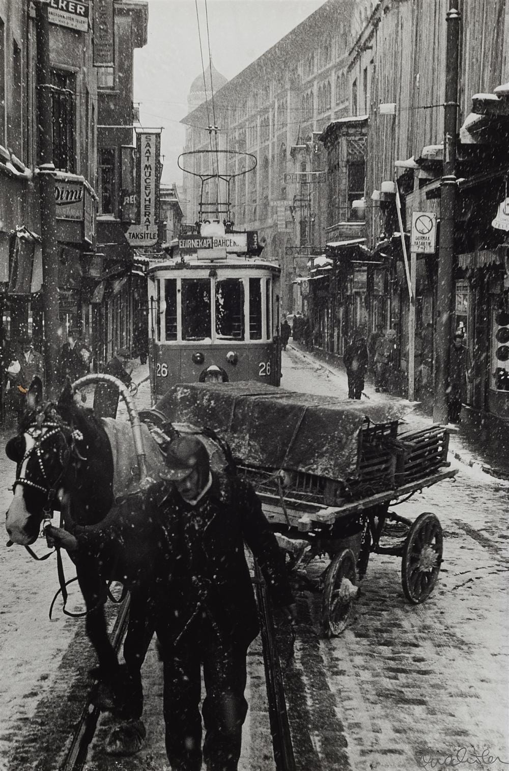 Ara Güler comparable auction result: ara g ler sirkeci station istanbul 1956
