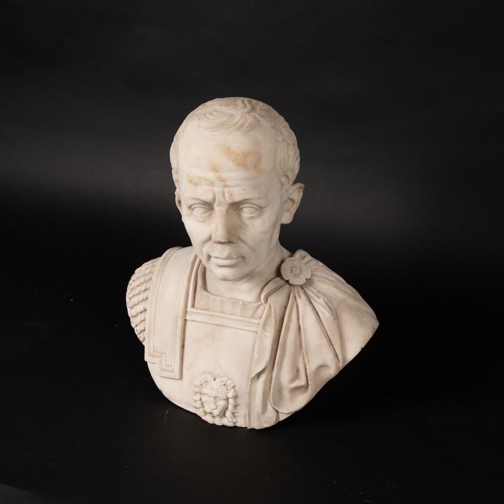 Giulio DalCesare comparable auction result: giulio cesare 101 a c 44 a c marble bust