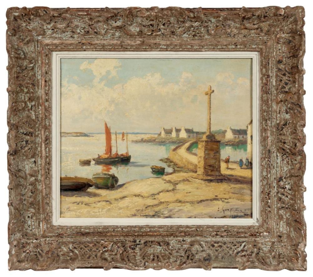 emile gauffriaud 1877 1957 le calvaire saint cado morbihan · Osenat · 2025-11-23 Emile Gauffriaud comparable auction result: emile gauffriaud 1877 1957 le calvaire saint cado morbihan