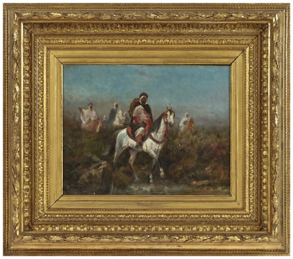 James Alexander Walker comparable auction result: james alexander walker 1831 41 1898 cavaliers arabes 1875