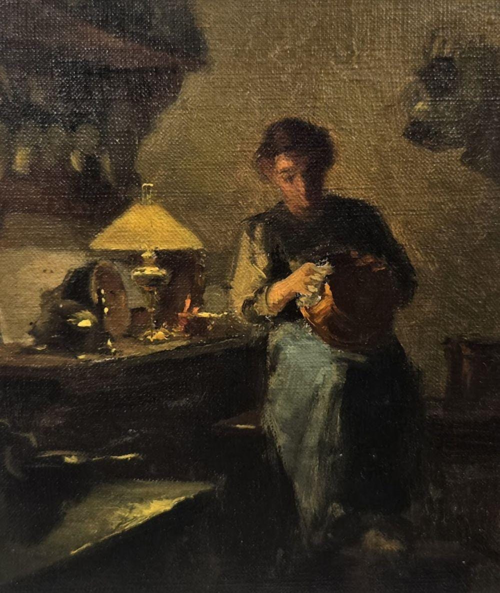 marcel rieder 1862 1942 les cuivres huile sur toile · Osenat · 2025-11-23 Marcel Rieder comparable auction result: marcel rieder 1862 1942 les cuivres huile sur toile