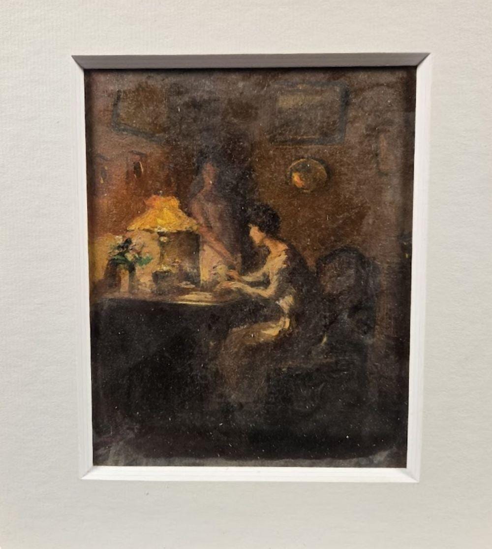 marcel rieder 1862 1942 la lettre deux figures h · Osenat · 2025-11-23 Marcel Rieder comparable auction result: marcel rieder 1862 1942 la lettre deux figures h
