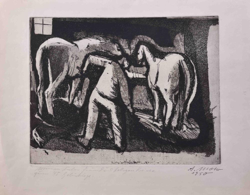 Arno Mohr comparable auction result: arno mohr 1910 2001