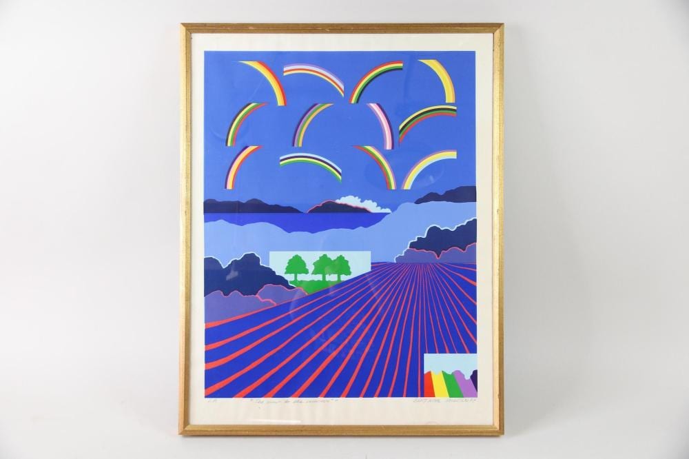 bent karl jacobsen lithograph the view to the rainbows 1977 · Public Sale Auction House · 2025-11-22 Bent Karl Jacobsen comparable auction result: bent karl jacobsen lithograph the view to the rainbows 1977