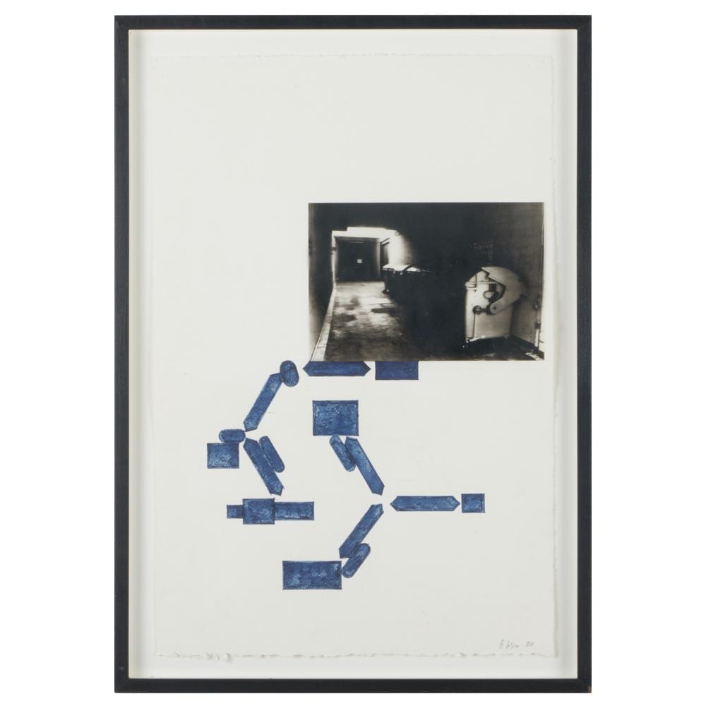 Barry LeVa comparable auction result: barry le va 1941 2021 study for sculpture koln